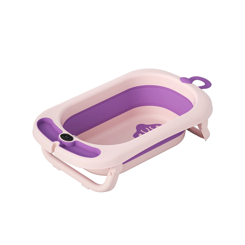 Bañera plegable con sensor de temperatura