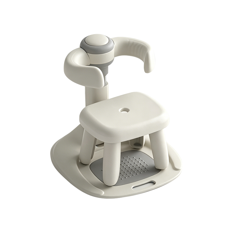 Asiento de baño de pie ajustable para bebé